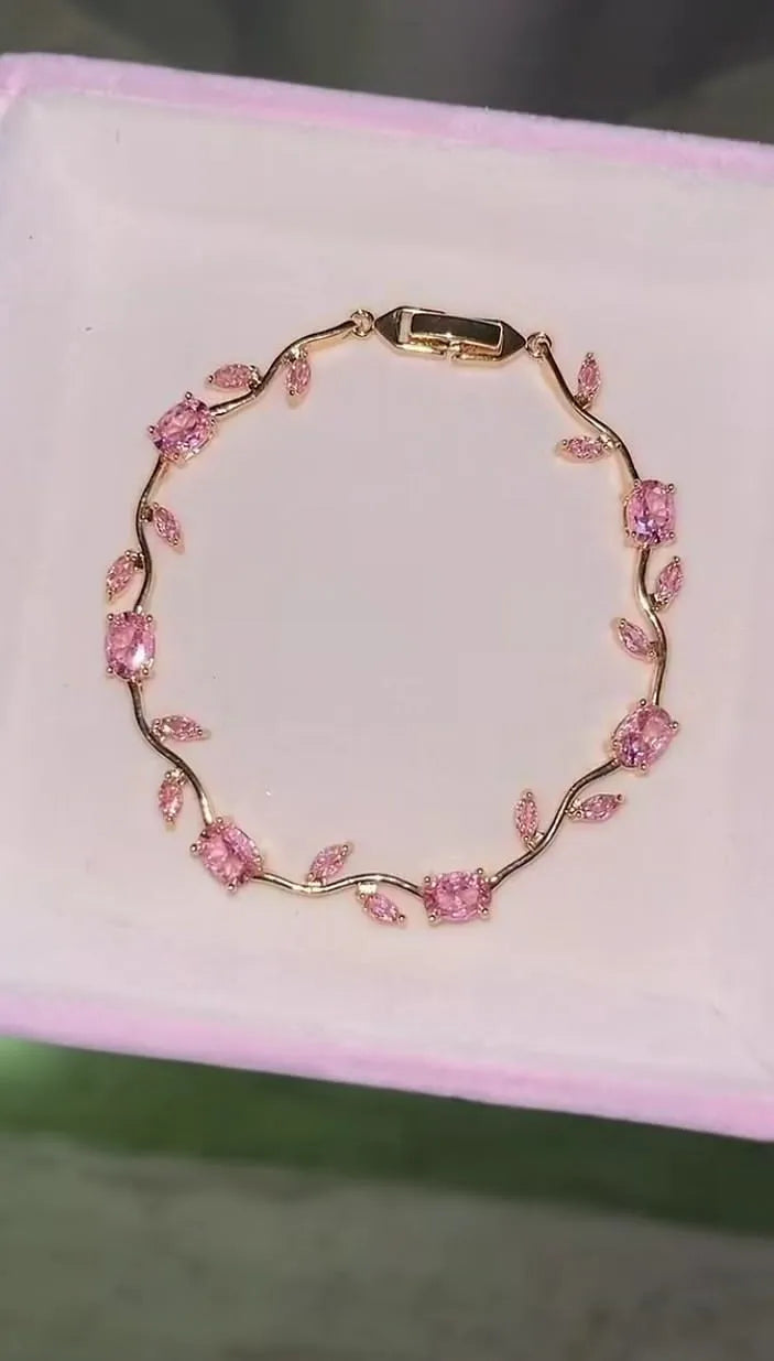 Pink Tulip Bracelet 🌷💗