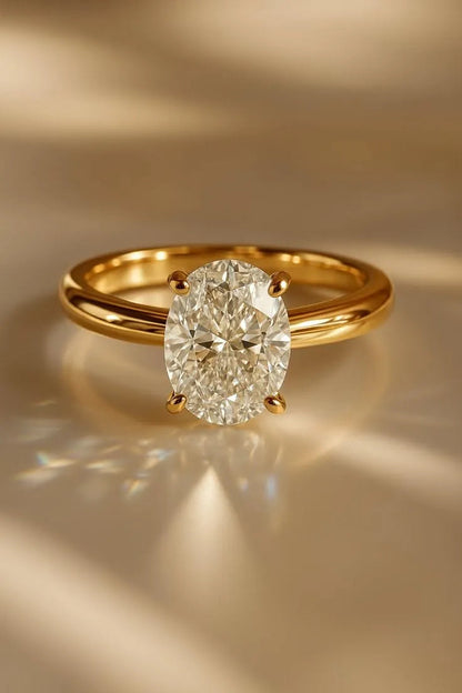 Oval Stone Ring 💍✨