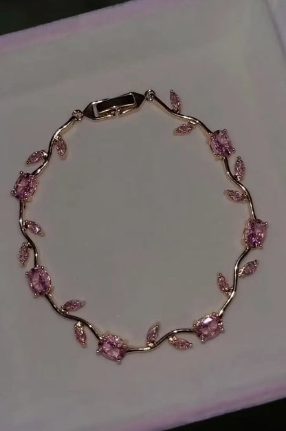 Pink Tulip Bracelet 🌷💗