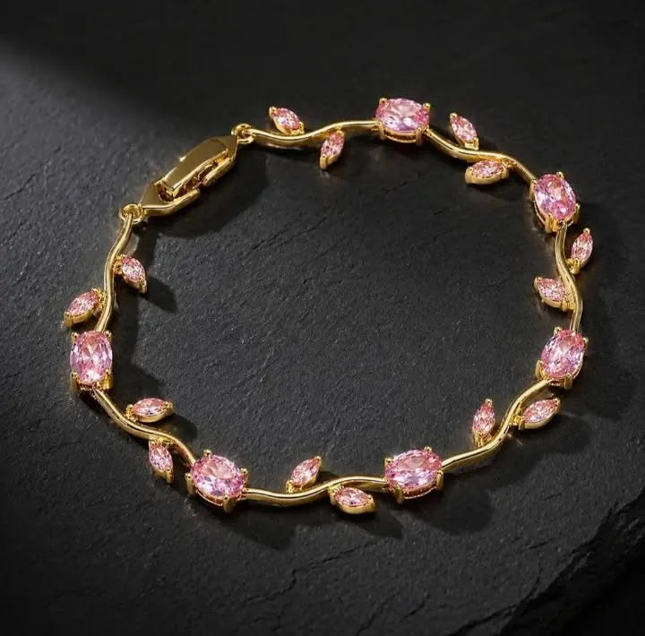 Pink Tulip Bracelet 🌷💗