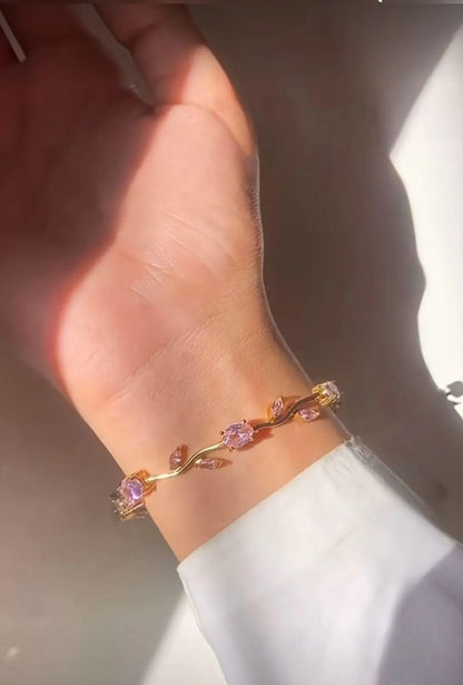 Pink Tulip Bracelet 🌷💗